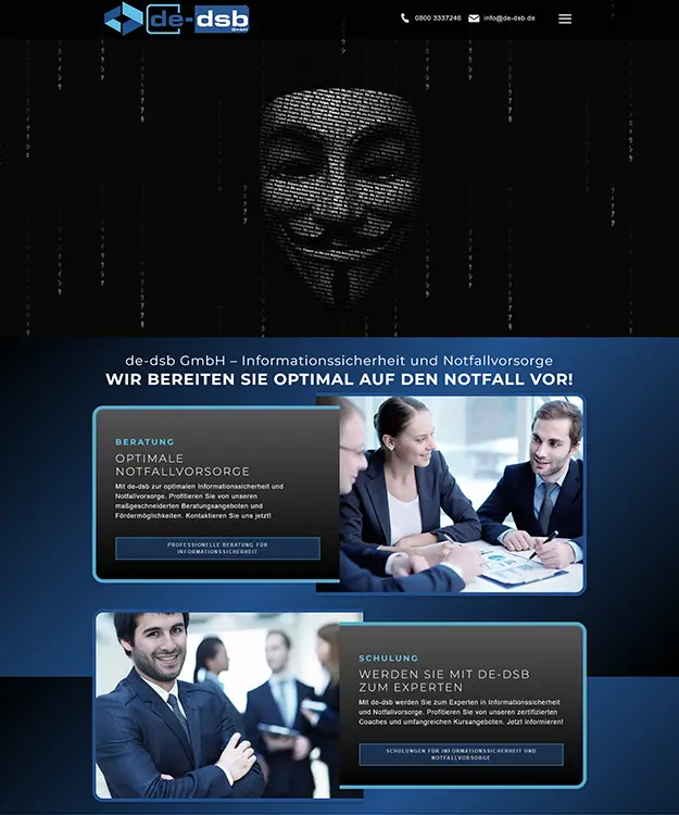 de-dsb GmbH, Informationssicherheit &amp; Notfallvorsorge, Burgwedel