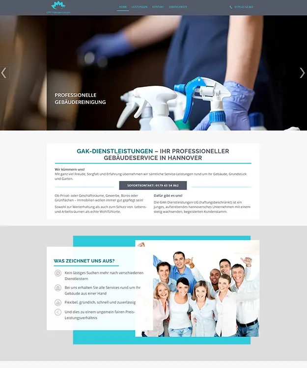 GAK-Dienstleistungen Geb&auml;udereinigung, Hannover