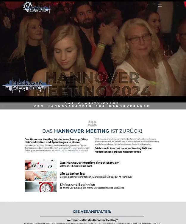 Hannover Meeting - Charity-Veranstaltung von und f&uuml;r Hannover